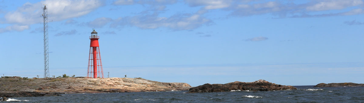 The lighthouse of Häradsskär. Photo: Christina Wallnér