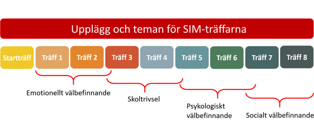 Schema för SIM-träffarna.